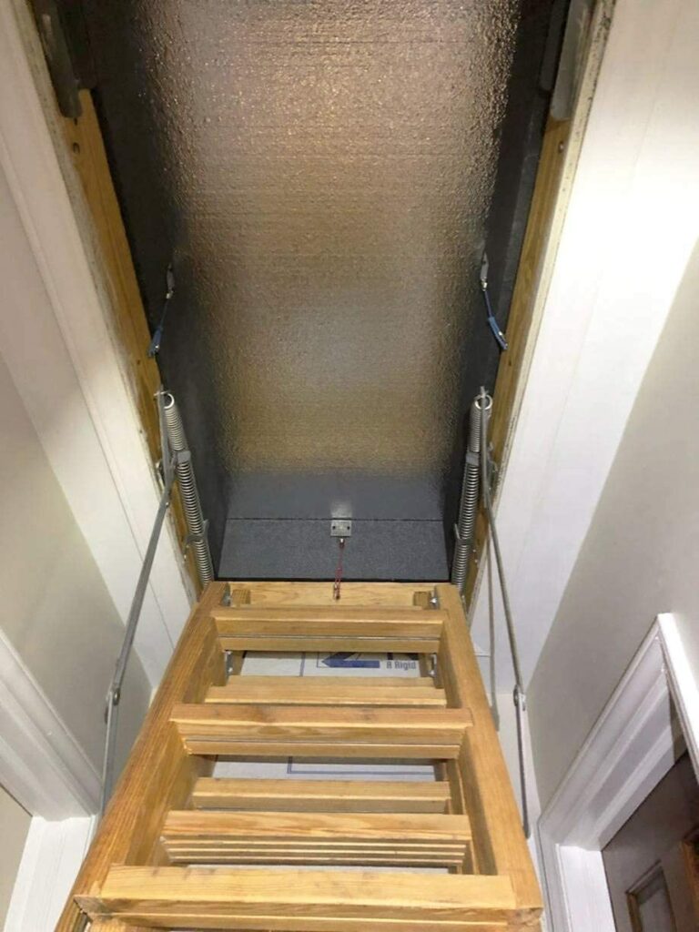Attic Door not Closing all the Way