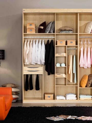 Creative Ways How to Cover a Closet without Doors
