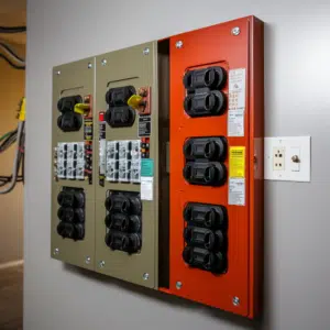 Electrical panel installation