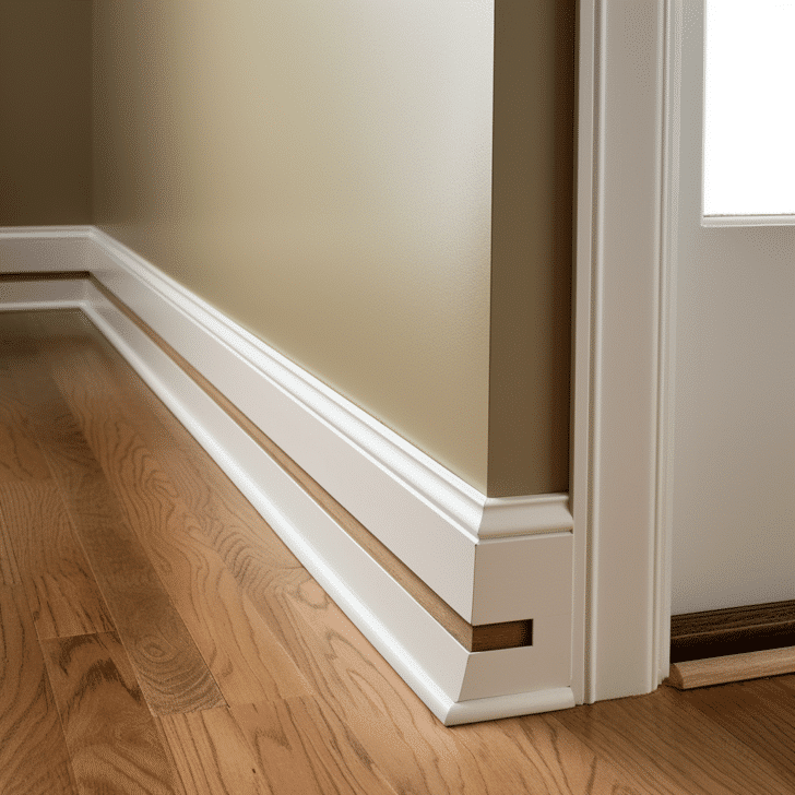 Efficient Ways to End Shoe Molding at Door Frames