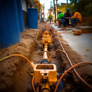 electric cable installation depth