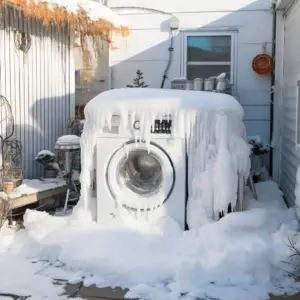 washing machine freezing