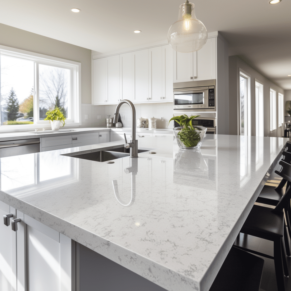 Reviving Quartz Countertops Banishing Dull Spots and Stains