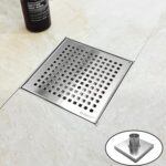 How To Remove Square Shower Drain Cover