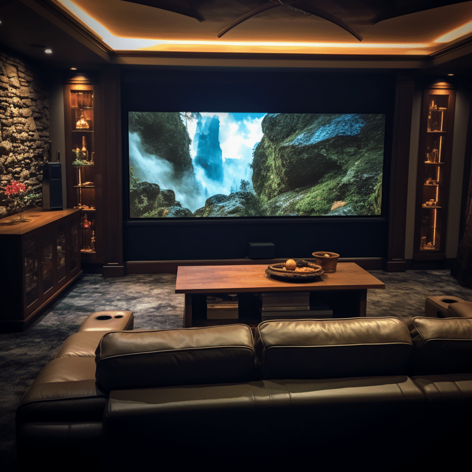 Home Entertainment with Ultimate Theater Installation