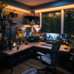 Home office setup