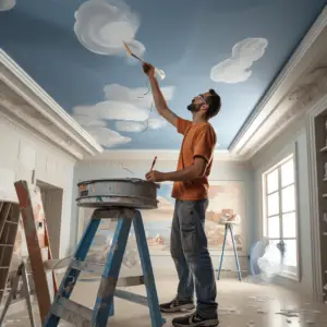 Ceiling Painting Techniques 