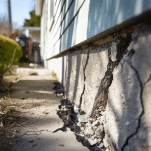 Cracked foundation