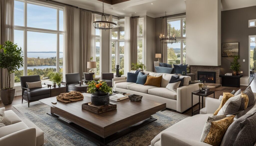 how to arrange furniture in a long living room