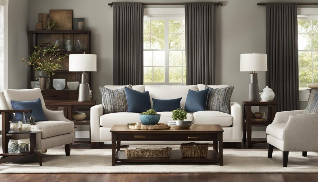 how to arrange furniture in an awkward living room