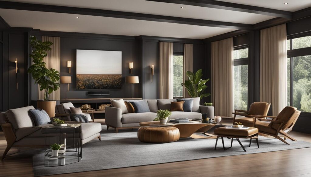 how to arrange living room furniture with tv