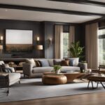 how to arrange living room furniture with tv