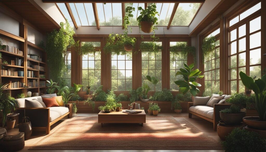 how to arrange plants in living room