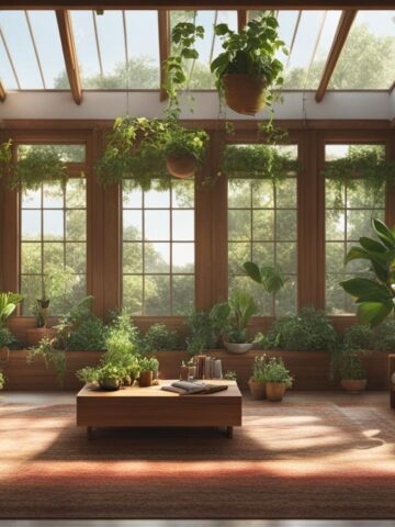 how to arrange plants in living room