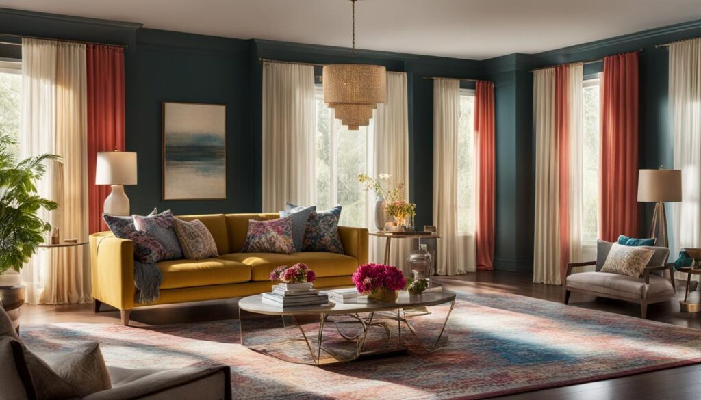 how to choose curtains for living room