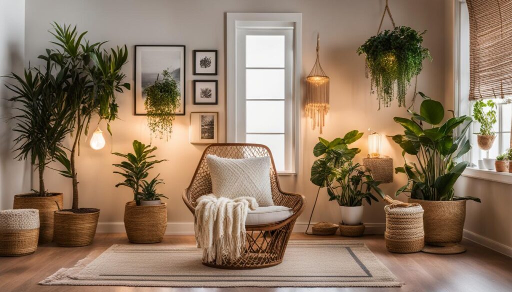 how to decorate a corner in a living room