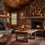 how to decorate a living room with wood paneling