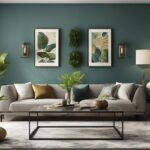 how to decorate a long living room wall