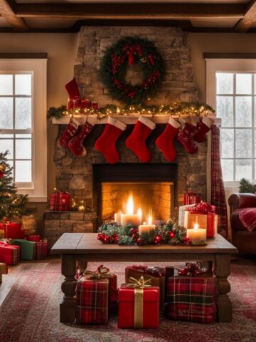 how to decorate a small living room for christmas