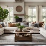 how to decorate an open concept living room