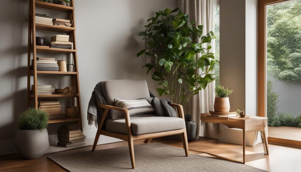 how to decorate corner of living room