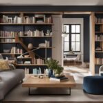 how to divide a living room into two rooms