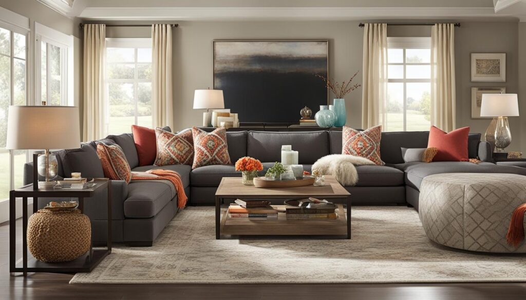 how to layout a living room