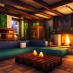 how to make a living room in minecraft