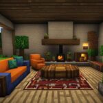 how to make a living room on minecraft
