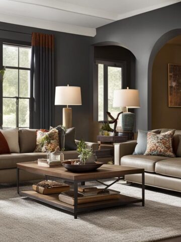 how to mix and match furniture for living room