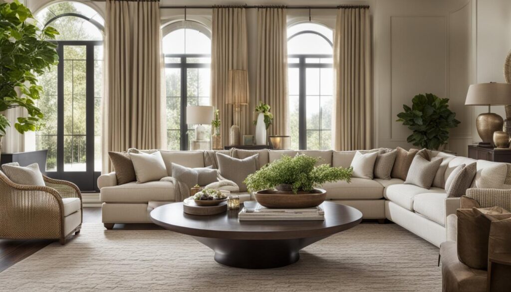 how to place rug in living room