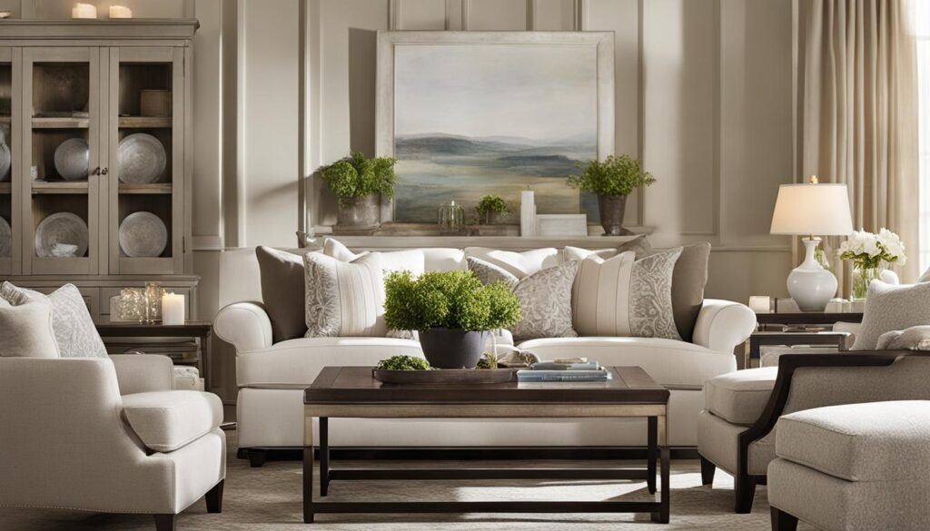how to stage a living room