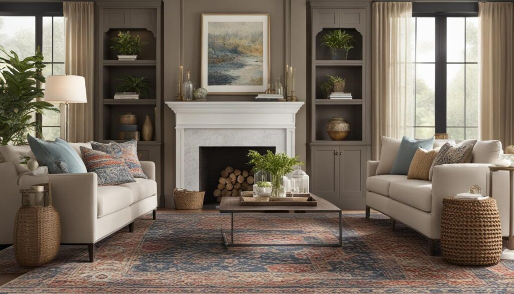 what size area rug for living room
