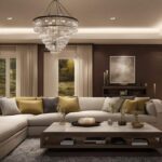 where to place recessed lighting in living room