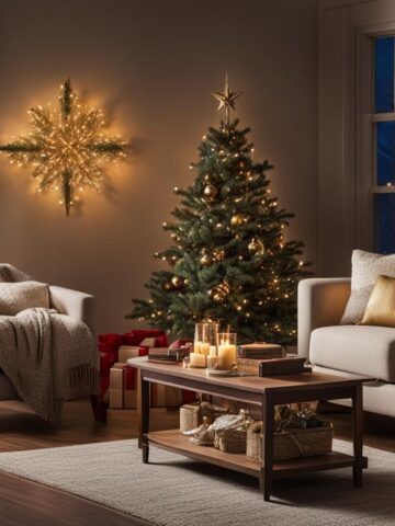 where to put christmas tree in small living room