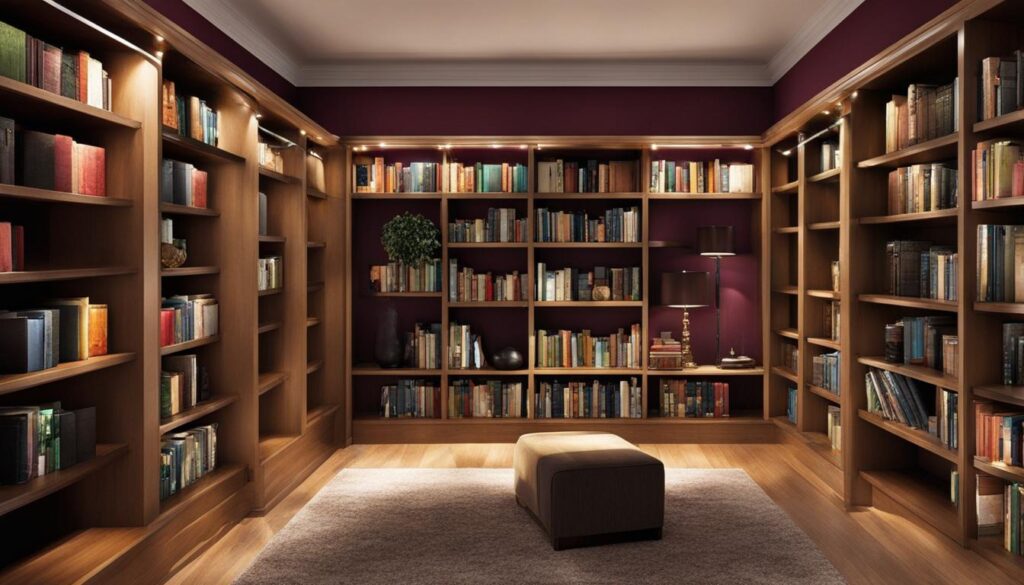 Closet bookshelf conversion