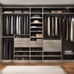 Closet bookshelf for accessories