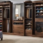 Closet bookshelf for hats