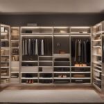 Closet bookshelf lighting