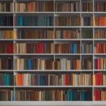 Closet bookshelf organization