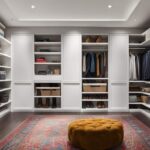 Closet bookshelf storage
