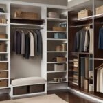 Closet bookshelf systems