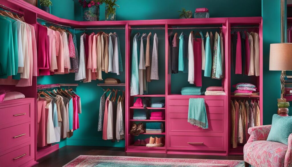 Closet color schemes