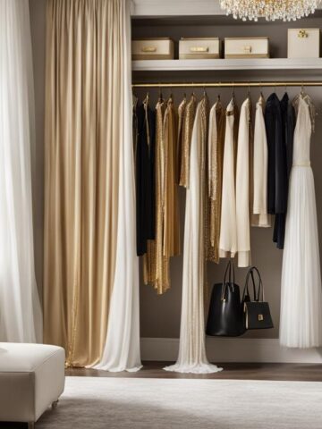 Closet curtain ideas