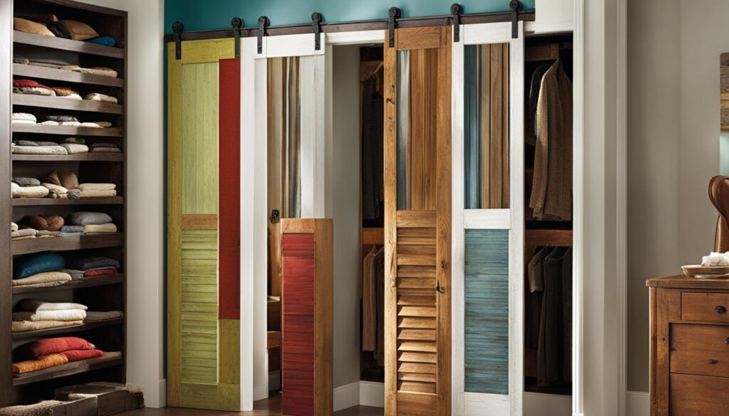 Closet door alternatives