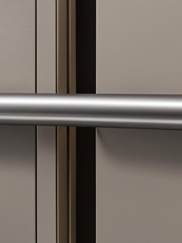 Closet door handles