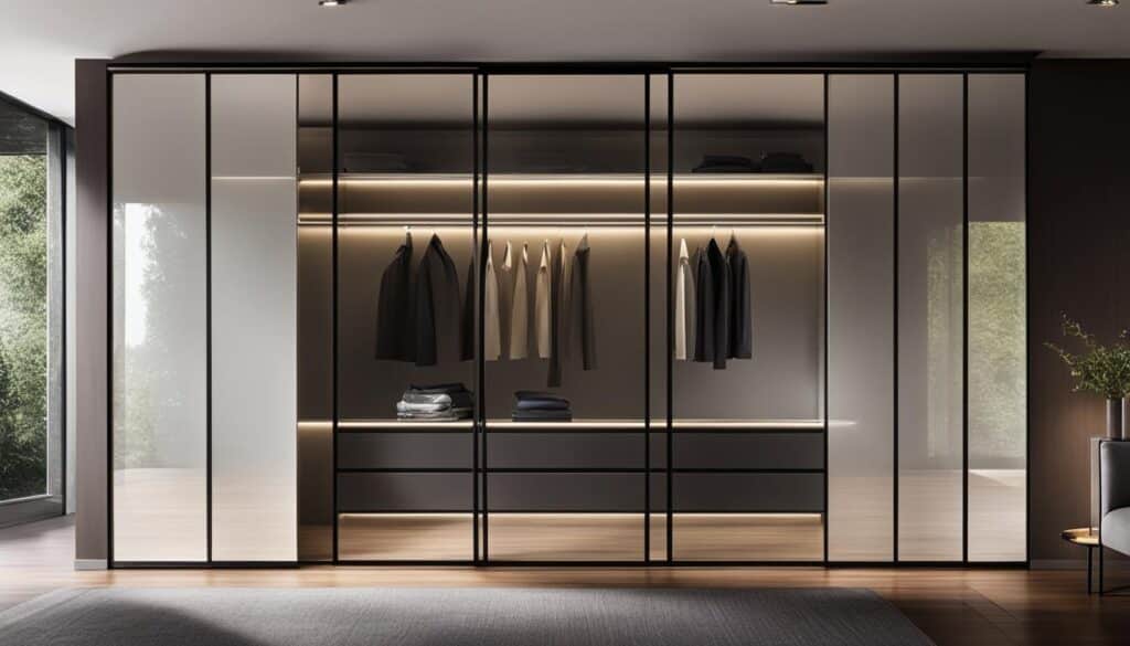 Closet door styles