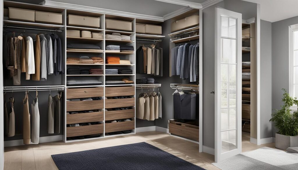 Closet drawer systems