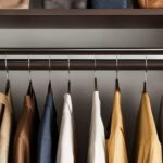 Closet rod holders