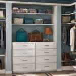 Closet shelving systems